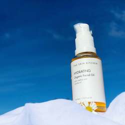 HYDRATING Organic Face Oil, with rosehip + marula oil