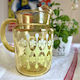 Large daisy glass jug, 5lt, c1960s