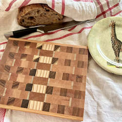 Tableware: Kauri & Beech chopping board 28 x 23cm