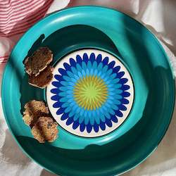 Kitchen Dining: Lacquerware & Ceramic Nibbles Tray