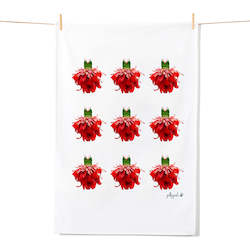 Gift: Tea Towel - Red Lily Dresses