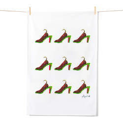 Gift: Tea Towel - Red Beet Shoes