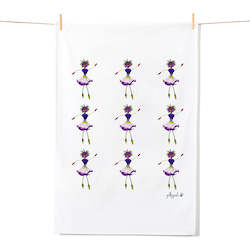 Gift: Tea Towel - Lisi Flower Girls