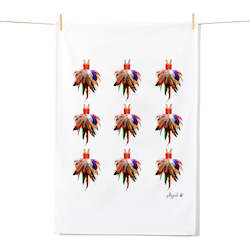 Gift: Tea Towel - Feather Dresses