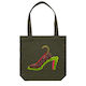 Cotton Canvas Tote Bag - Red Beet Shoe