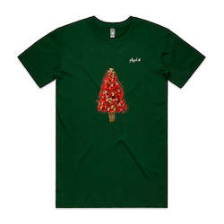 Cotton T-Shirt_Christmas Pohutukawa Tree