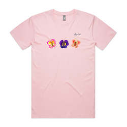 Cotton T-Shirt_Butterfly Trio