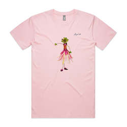 Cotton T-Shirt_Pink Lily Ballerina