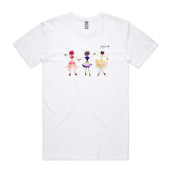 Cotton T-Shirt_Dancing Girls