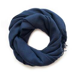Personal accessories: DEEP SEA chunky wool scarf