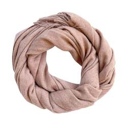 BLUSH chunky wool scarf