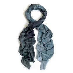 DOWNPOUR oversized wool scarf