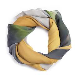 Personal accessories: GERBERA silk chiffon scarf