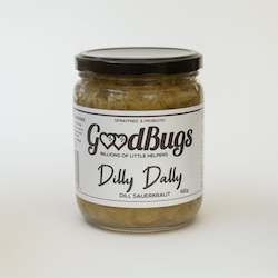 Health food wholesaling: Dilly Dally - 500g Wholesale Sauerkraut