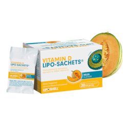 Supplements: Vitamin D Lipo-SachetsÂ® - Melon Flavoured - 1000IU