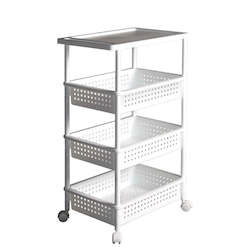 Home Amp Living: 3+1 Tier Trolley