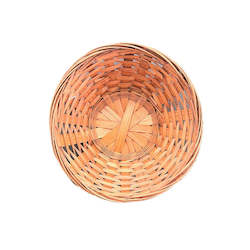 Bamboo Baskets: Bamboo Round Basket (S)  20x6cm