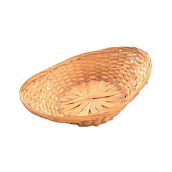 Bamboo Baskets: Bamboo Oval Basket 20x30x7