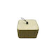 Bamboo Storage Pull Up Box With Lid - Natural