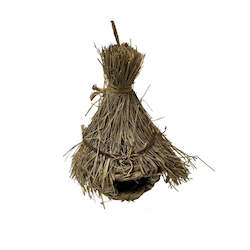 Home Decor: Handwoven Straw Nest - 27cms