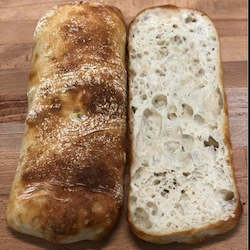 Bakery (with on-site baking): Ciabatta Loaf