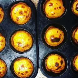 Bakery (with on-site baking): Portugese Custard Tarts (2 pack)