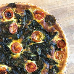 Bakery (with on-site baking): Family Size Quiche