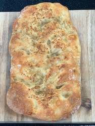 Bakery (with on-site baking): Focaccia - garlic & herb