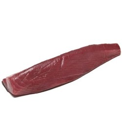 Bigeye or yellowfin tuna, whole loins (super frozen)