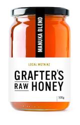 Honey manufacturing - blended: Grafter's Raw Honey - Manuka Blend