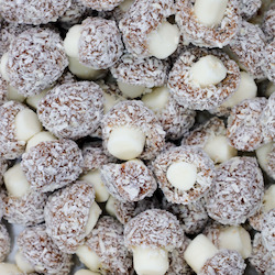 Confectionery: Coconut Mushrooms 100g (Taveners)