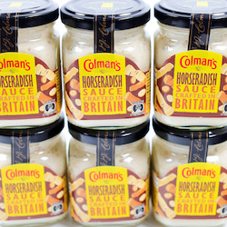 Confectionery: Colmans Horseradish Sauce 136g