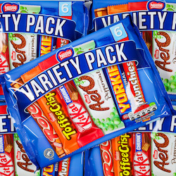 Confectionery: Nestle Variety 6 bar Pack 264g