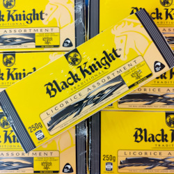 Confectionery: Licorice Assortment Black Knight 250g