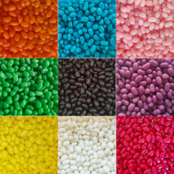 Confectionery: Jelly Beans (NZ Made Single Colour)