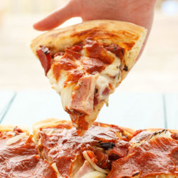 Gourmet Ham & Cheese Pizza