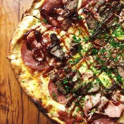 Luigis Pizza: Gourmet Meat Lovers Pizza
