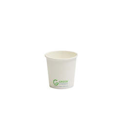 Hot Cups: Single Wall Cup PLA - 4oz