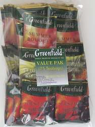 Greenfield Value Packs: Herbal Tea Value Pack, 100 tea bags