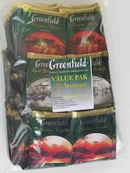 Greenfield Value Packs: Black Tea value pack, 75 tea bags