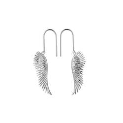 Jewellery: Karen Walker Mini Cupid's Wings Earrings