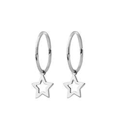 Jewellery: Karen Walker Star Sleeper Earrings