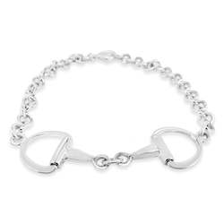 Snaffle Bit Chain Bracelet