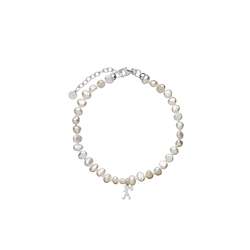 Jewellery: Karen Walker Mini Girl with Pearls Bracelet