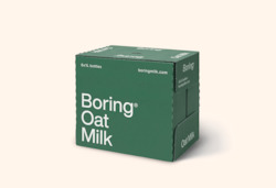 Boring Barista Oat Milk Box (6 x 1lt)