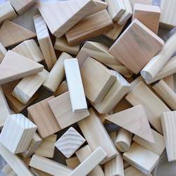 Frontpage: 80 Piece Natural Wooden Block Set