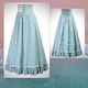 High Waist Seaside Stripes Victorian Skirt - 12 to 14