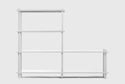 Frontpage: Modular Shelving Double 4/2 Tier