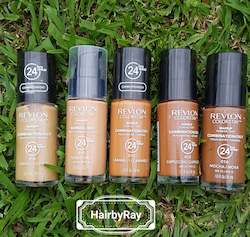 Makeup: Revlon Colorstay combination/ oily