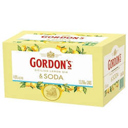 Liquor store: Gordons Sicilian Gin & Soda 12pk cans
